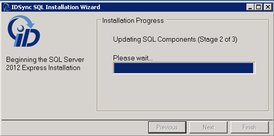 updating sql components